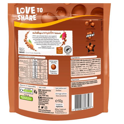 Bite-sized Aero chocolate perfect for sharing or casual snacking