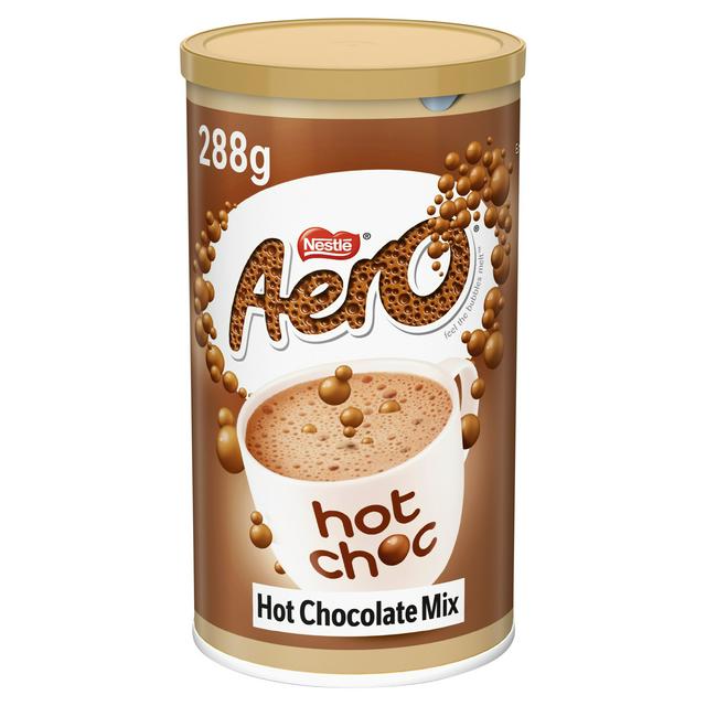 Aero Instant Hot Chocolate 288g – frothy and creamy chocolate drink mix