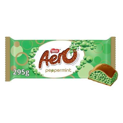 Aero Peppermint Milk Chocolate Giant Bar 295g for gifting