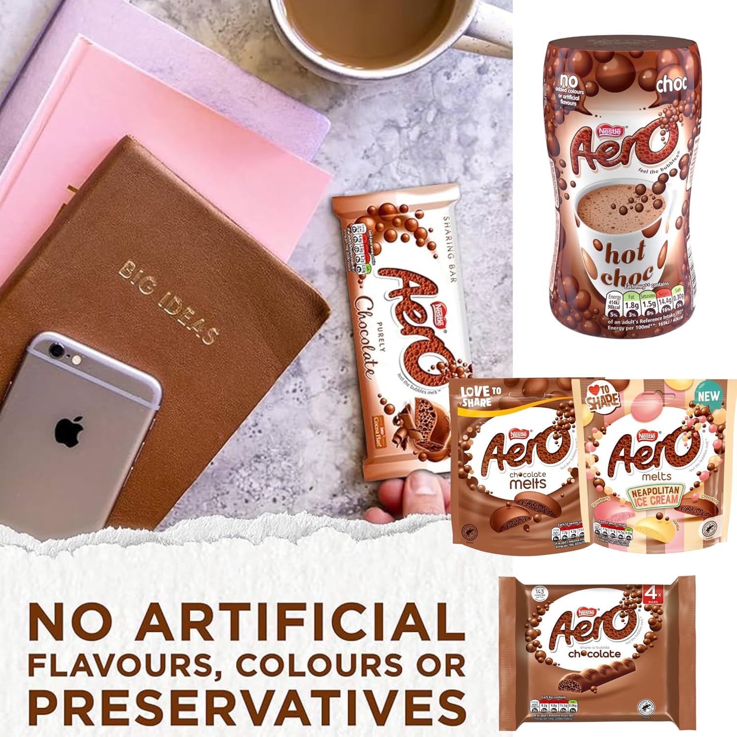 Aero chocolate snack hamper perfect for gifting and sharing