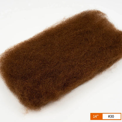Soft Remy human hair braiding bundle pack