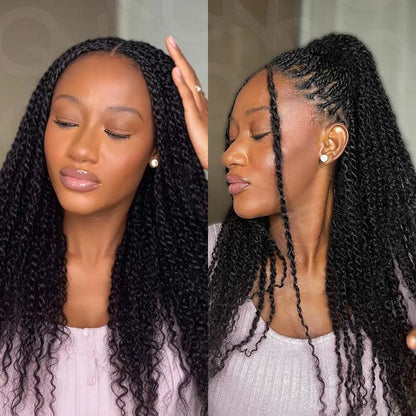 Kinky curly Afro hair for loc styling