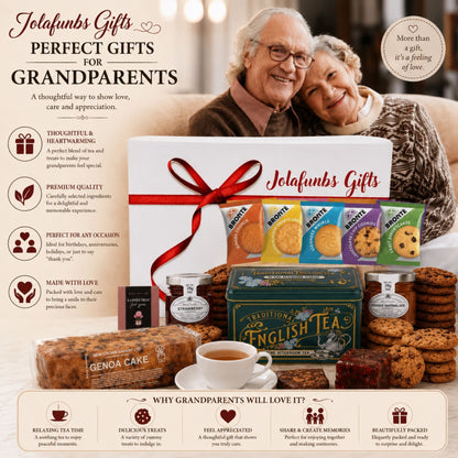 Afternoon tea hamper with green tea tin
