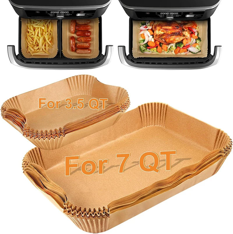 Food-grade air fryer paper liners
