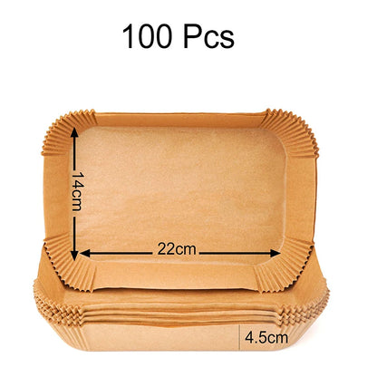 Nonstick paper for air fryer cooking