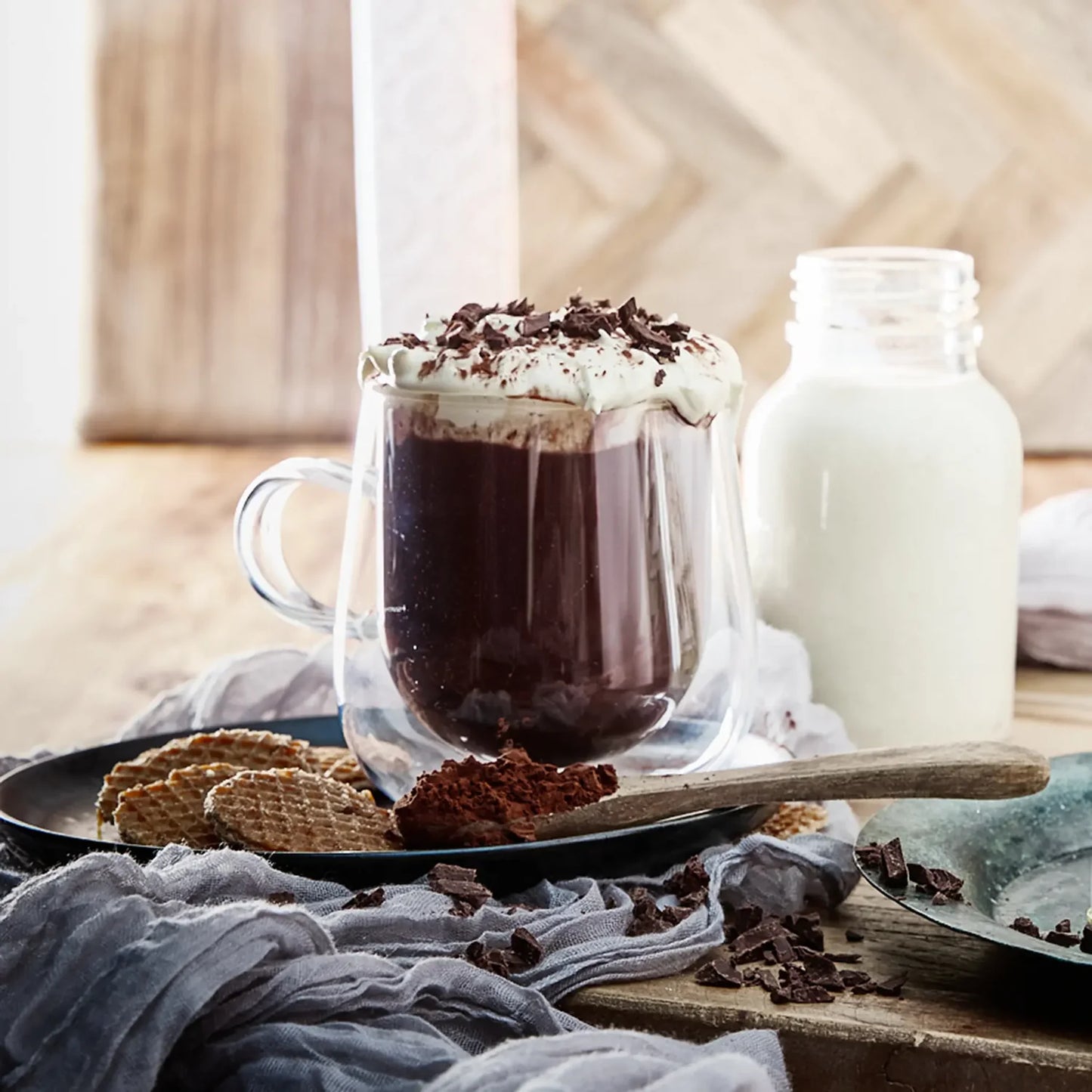 50g cocoa powder drink for cosy hot beverages