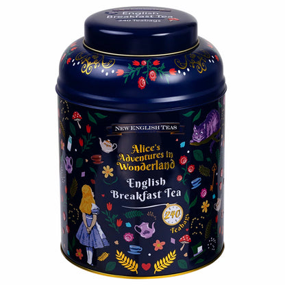 New English Teas Alice in Wonderland Tea Caddy 240 pack