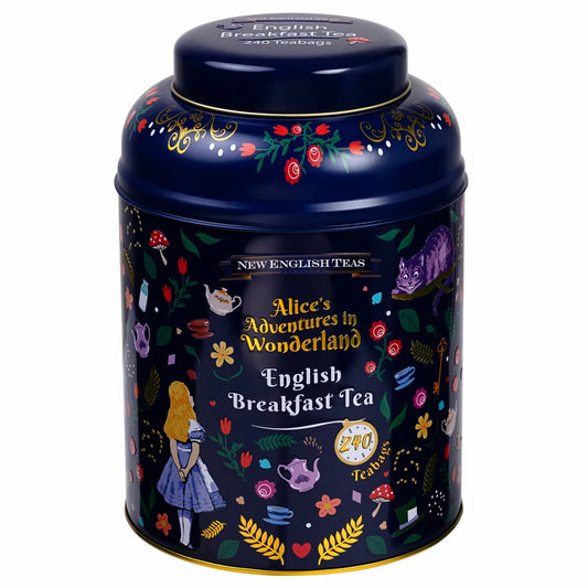 New English Teas Alice in Wonderland Tea Caddy 240 pack
