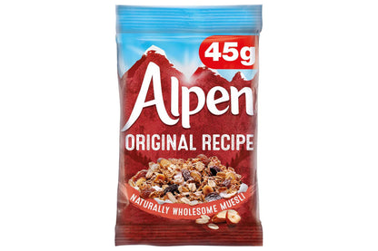 Nutritious breakfast with wholegrain wheat flakes and rolled oats