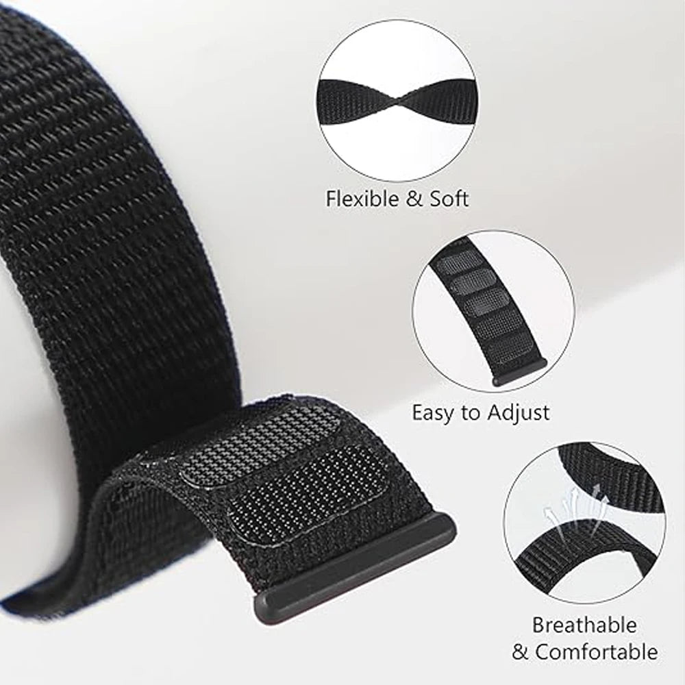 Comfortable nylon loop strap for Samsung Galaxy Watch