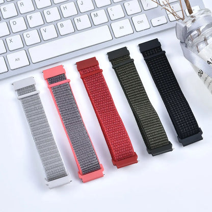 Adjustable nylon loop watch band for Amazfit smartwatches