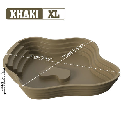 Reptile and amphibian multi use bathing bowl