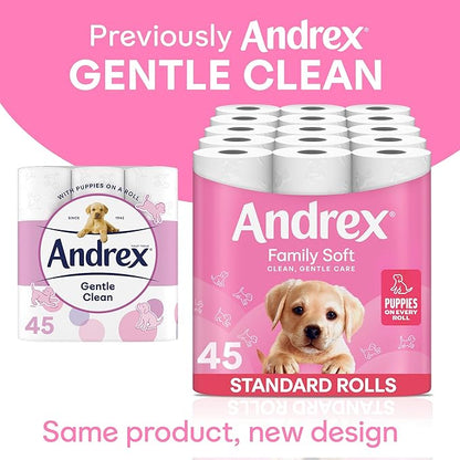 Andrex 45 standard tissue roll