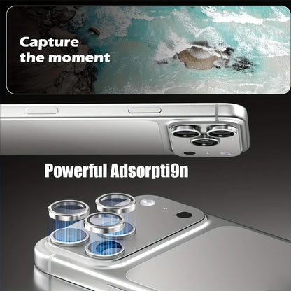 Anti-scratch tempered glass iPhone camera protector