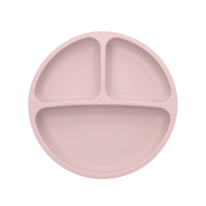 Double compartment baby bowl for separating foods