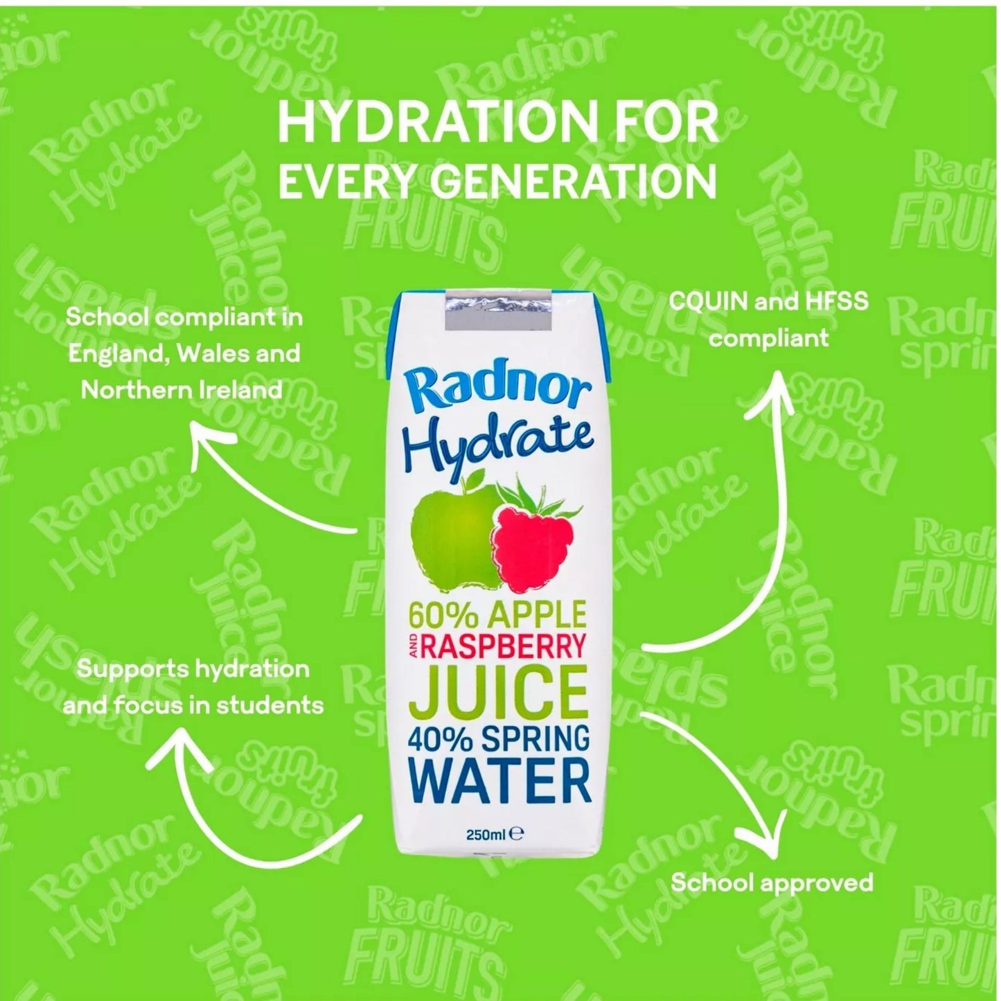 Spring water blended fruit juice