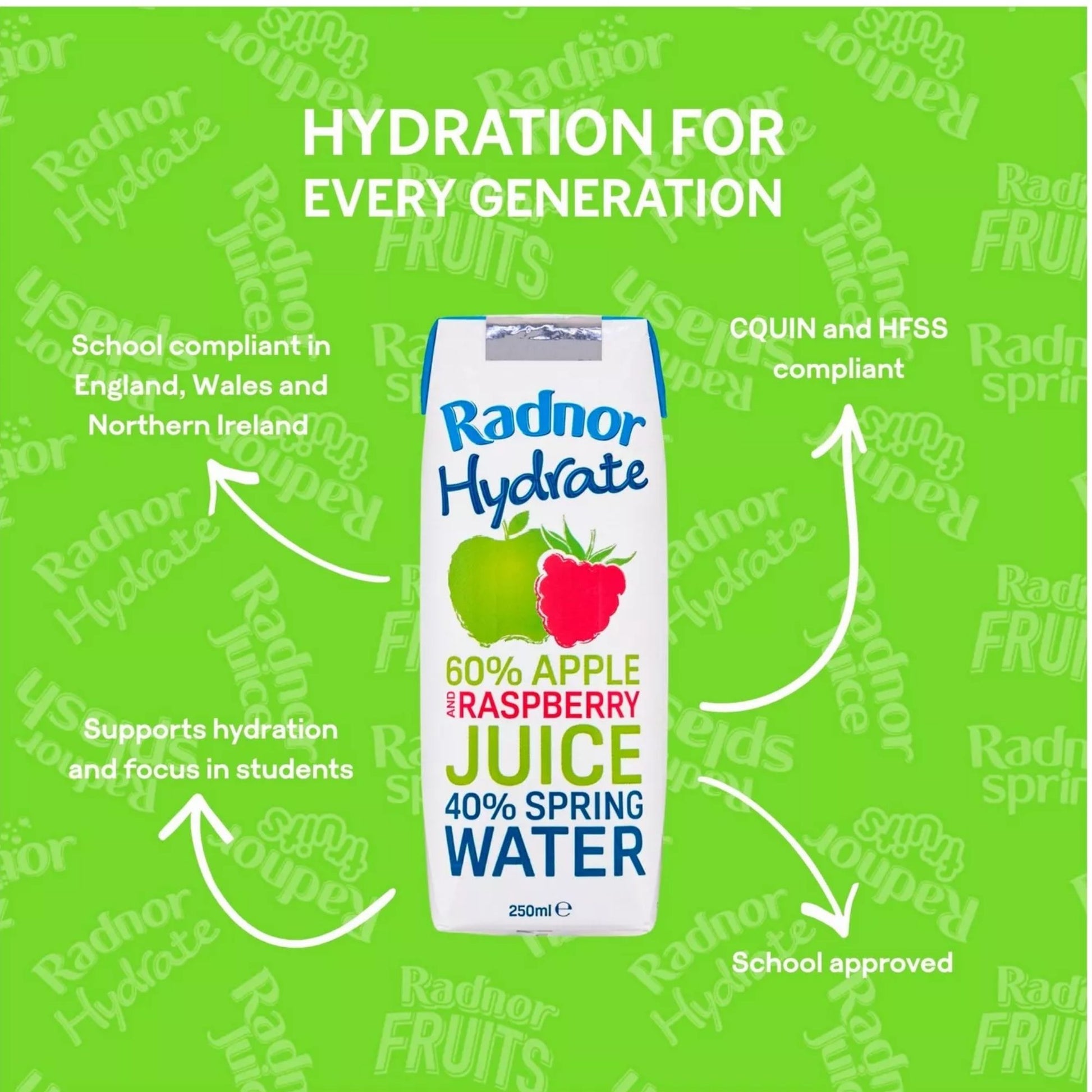 Spring water blended fruit juice