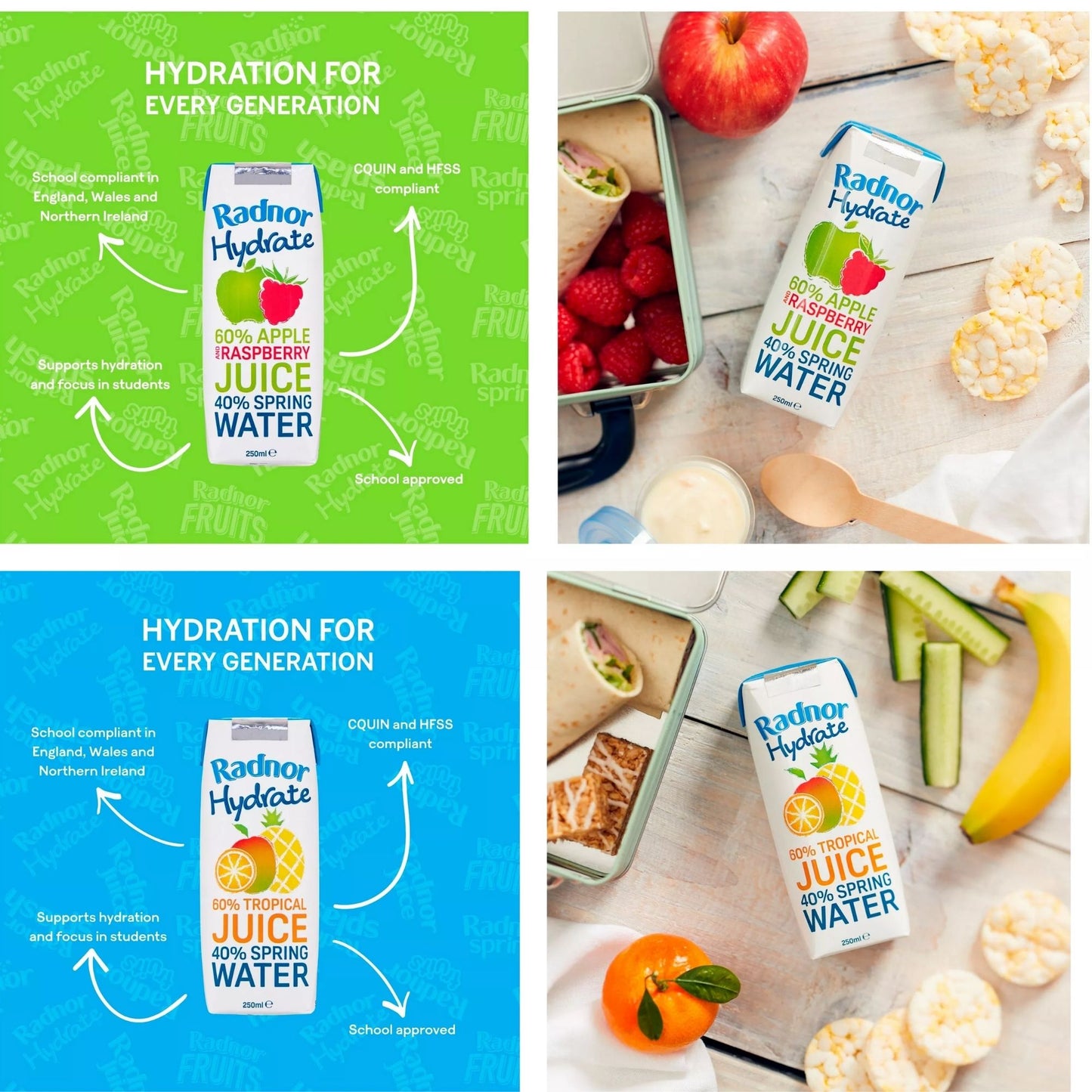 HFSS compliant juice refreshments