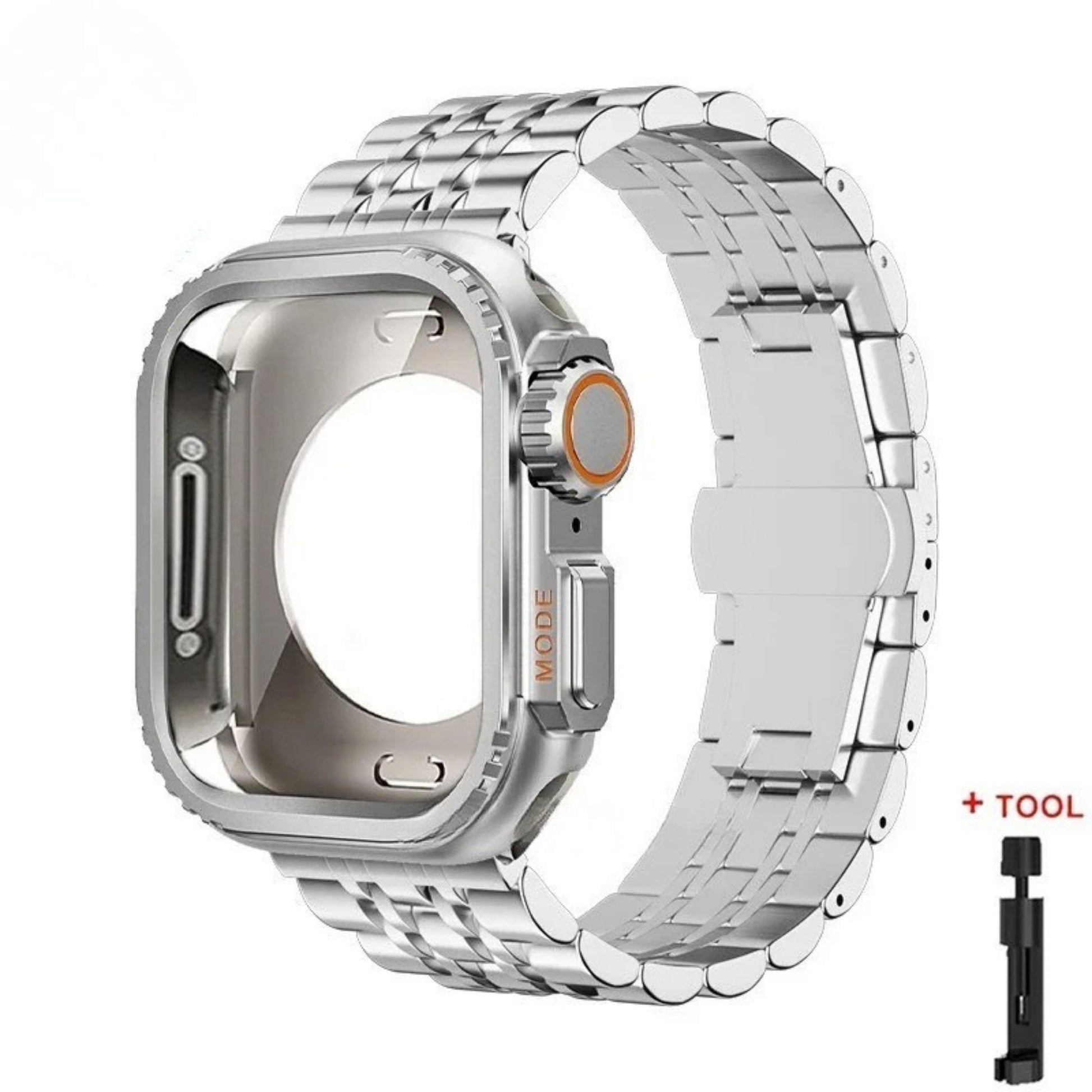 Compatible Apple Watch case and band set for Ultra and Series models