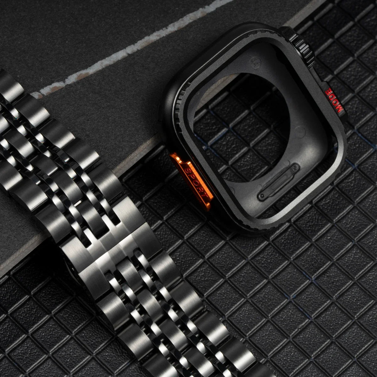 Apple Watch Ultra 49mm stainless steel bracelet strap