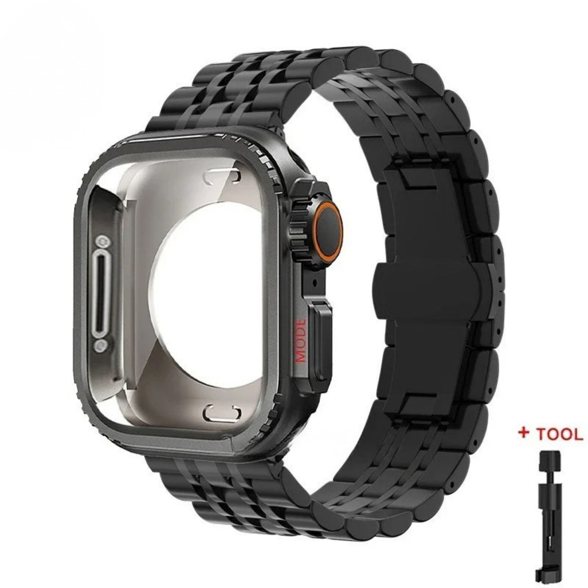 Apple Watch SE compatible stainless steel wristband