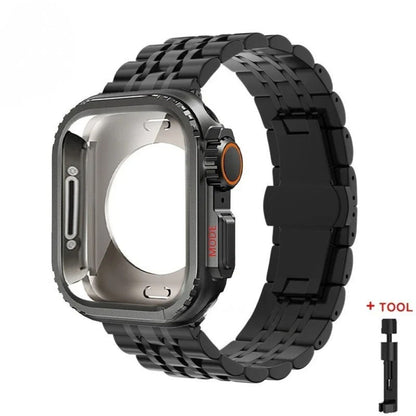 Apple Watch SE compatible stainless steel wristband
