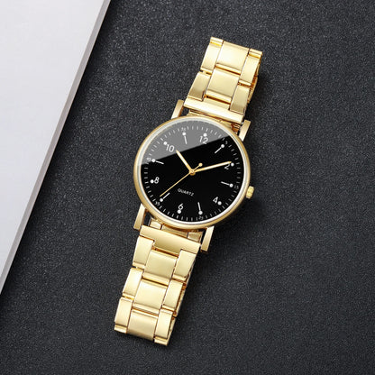 Women's watch with elegant Arabic numeral dial