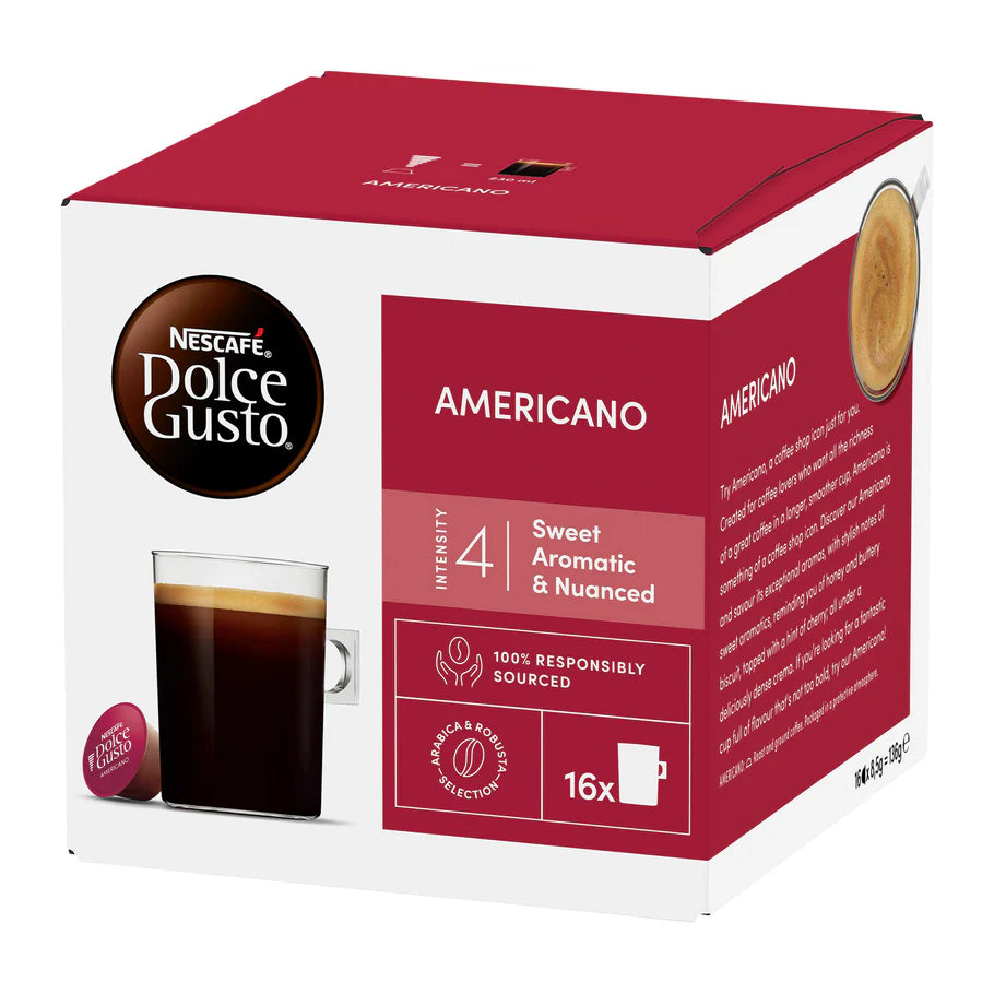 Arabica and Robusta blend in light Americano