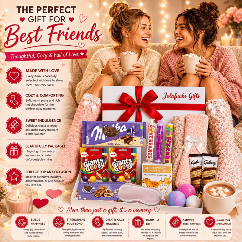 Assorted candy and snack gift box for special occasions