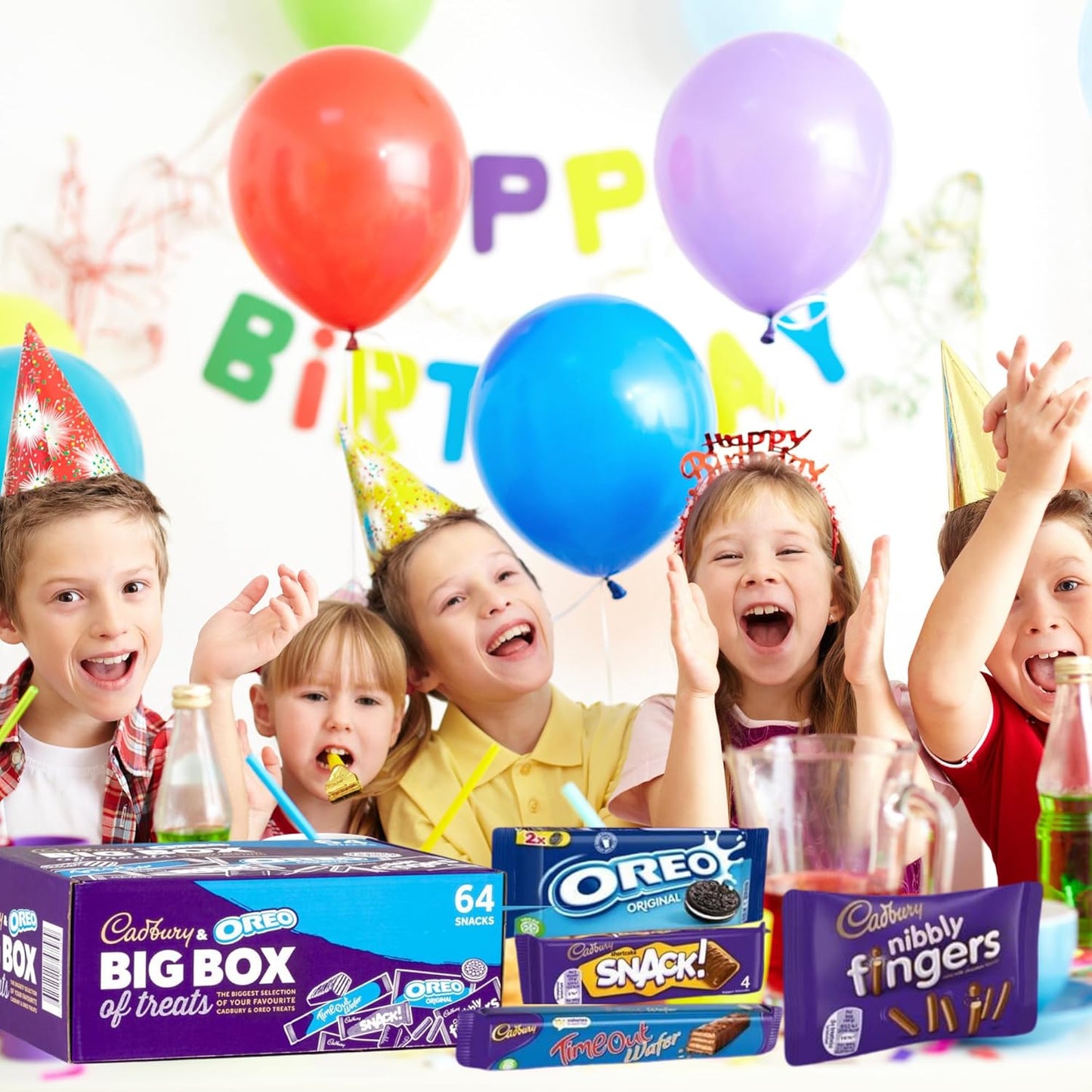 Variety of Cadbury chocolates and Oreo cookies in a ready-to-gift hamper