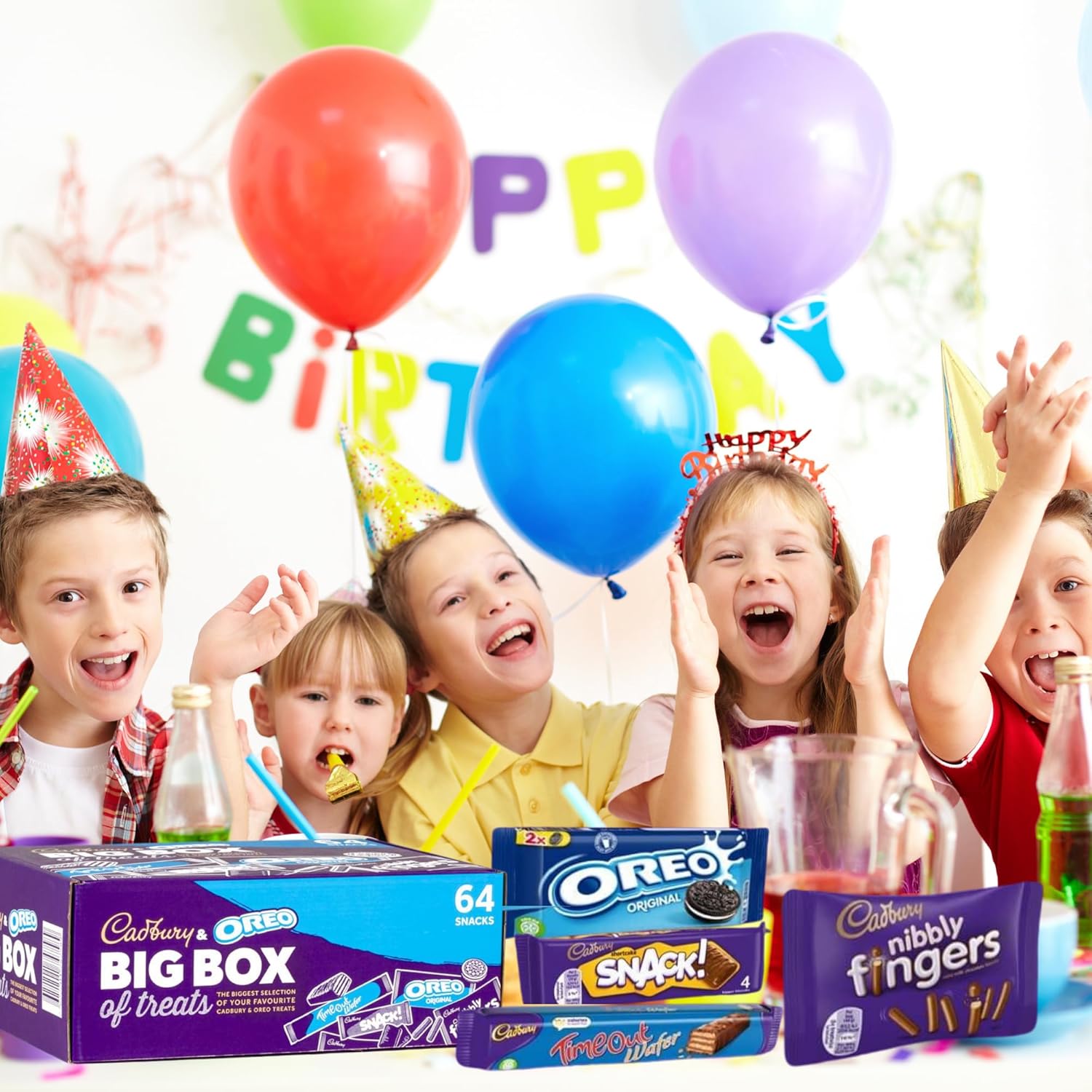 Variety of Cadbury chocolates and Oreo cookies in a ready-to-gift hamper