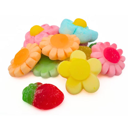 Bulk pack of fruit-flavoured jellies and mallows for parties