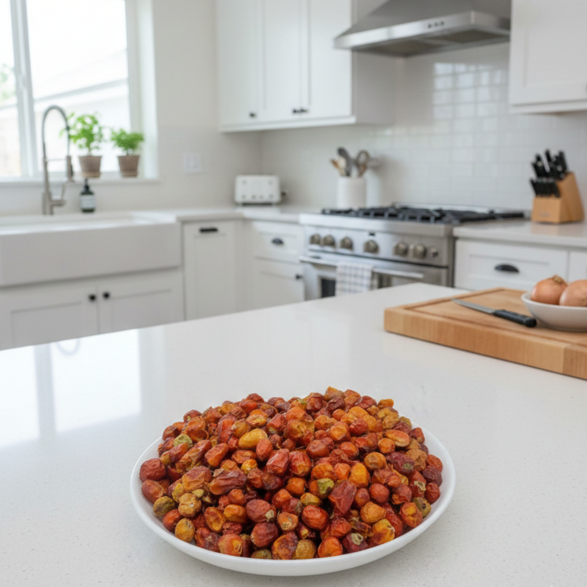 Dried jalapeño chilli for African and Caribbean cooking