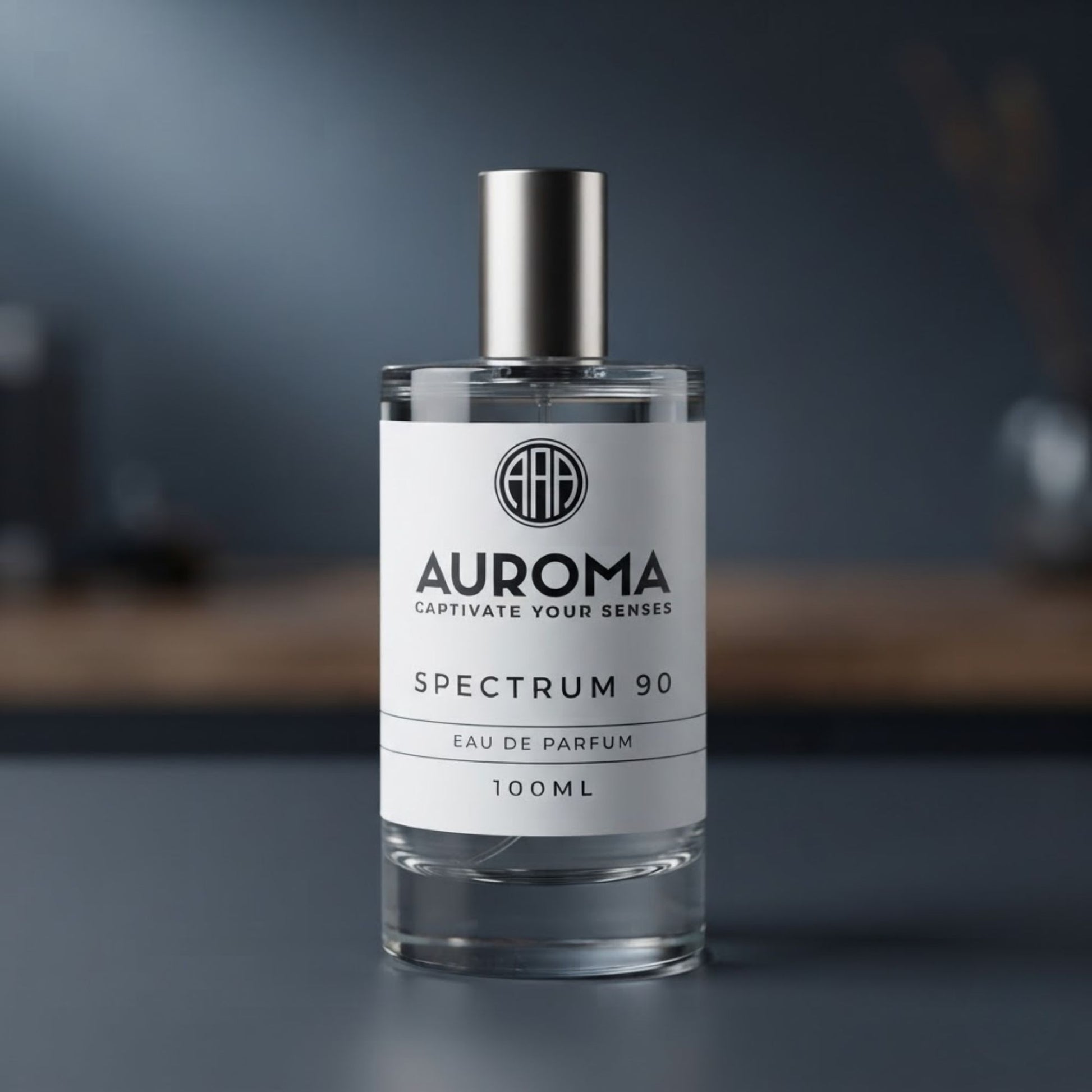 Auroma Spectrum 90 perfume bottle