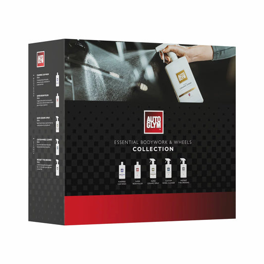 Autoglym 5 piece car care bodywork and wheels kit