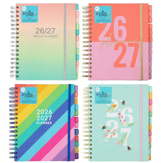 B5 Academic Organiser Planner