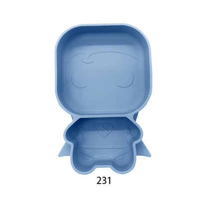 Durable silicone bowl for babies learning to self-feed