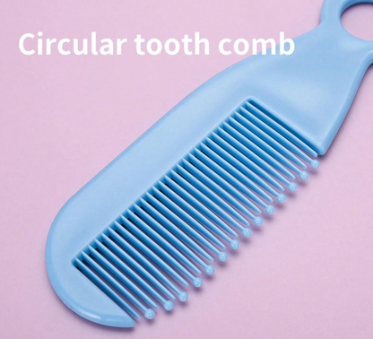 Soft baby hair brush and comb daily care set