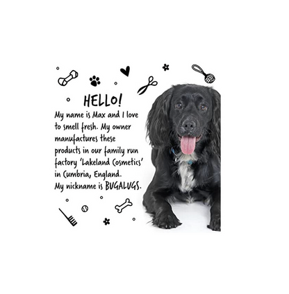 Dog cologne for lasting fresh scent