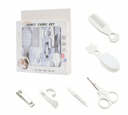 6 piece baby grooming care kit for newborns and toddlers