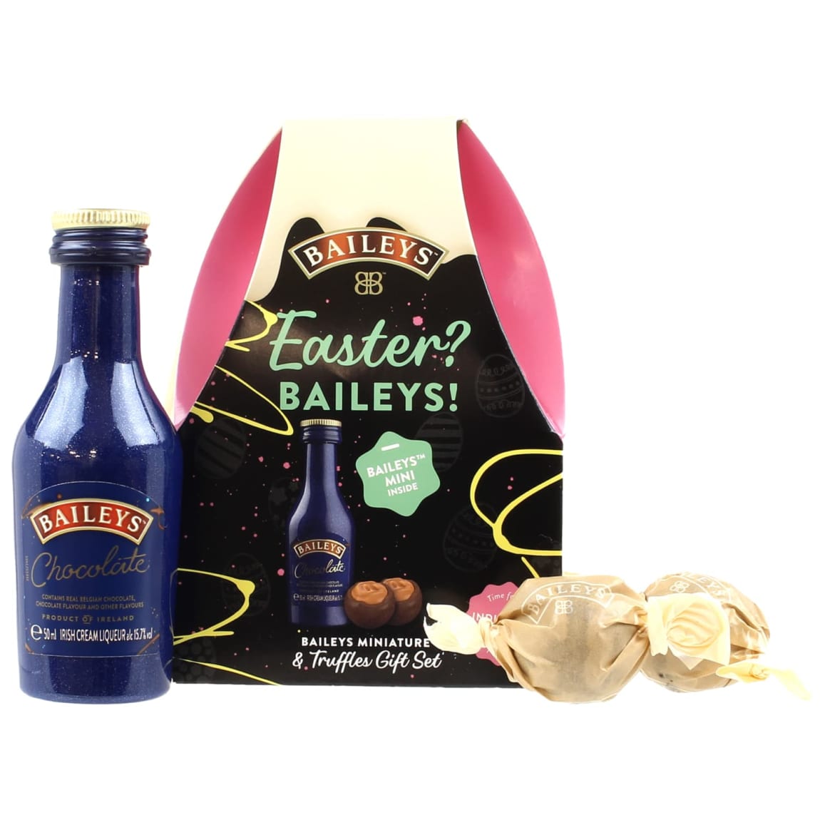 Baileys Chocolate Liqueur and Truffles Gift Set with 5cl bottle