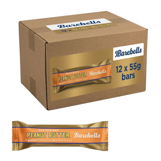 Barebells peanut butter protein bar 55g with milk chocolate