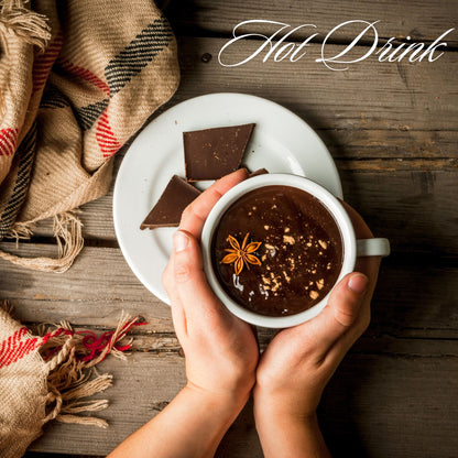 Assorted gourmet hot chocolate gift box for festive gifting
