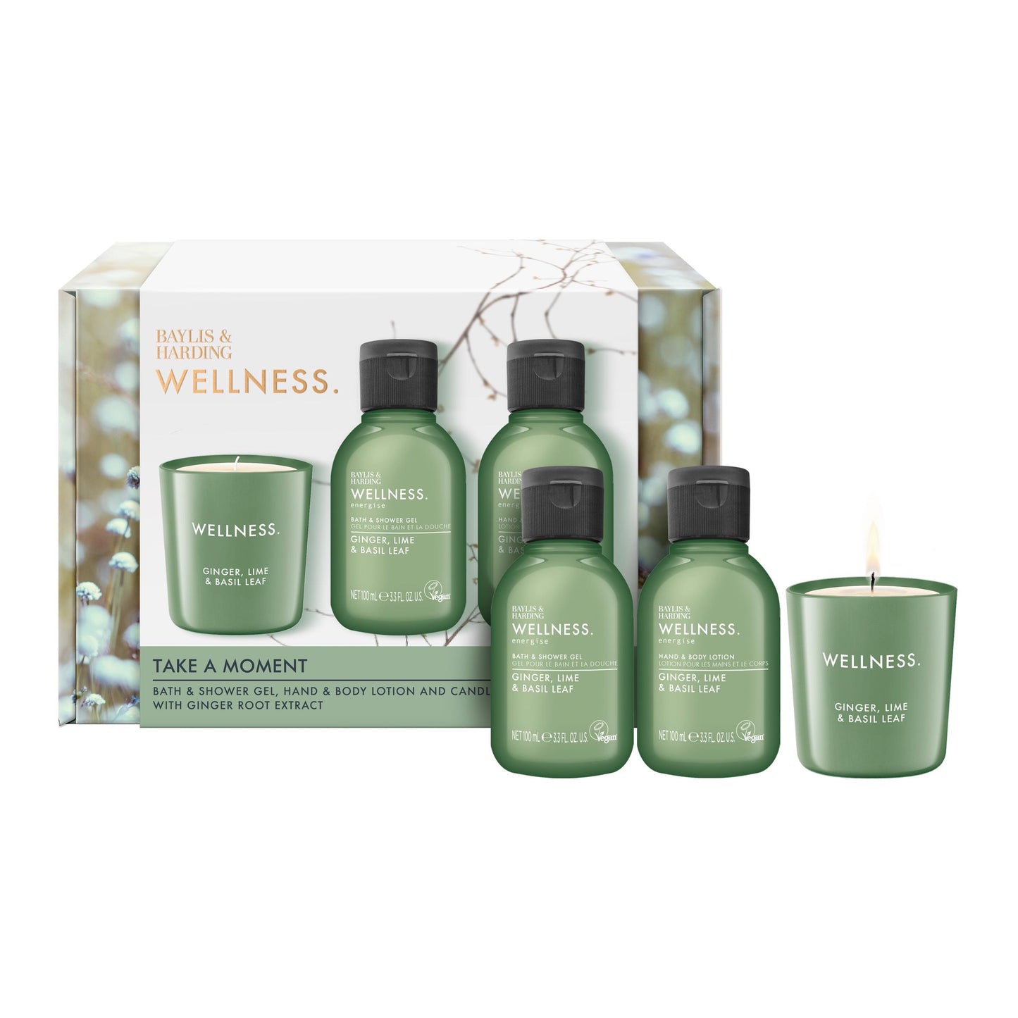 Vegan-friendly self-care gift set for relaxation and comfort