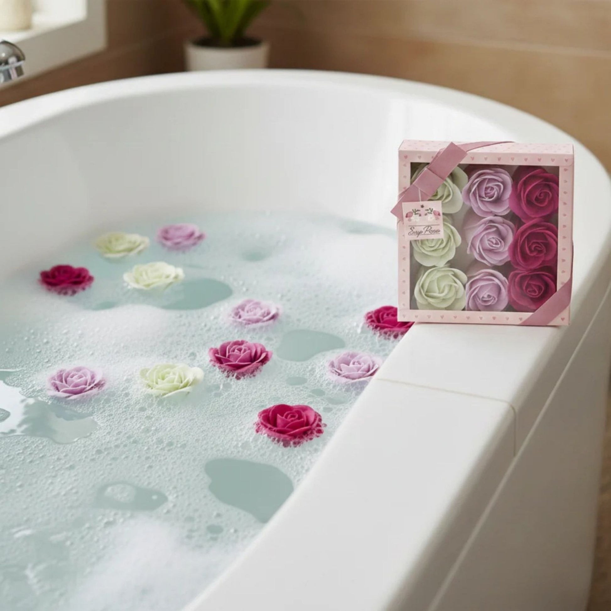 Double sided sponge for cleansing and exfoliating skin