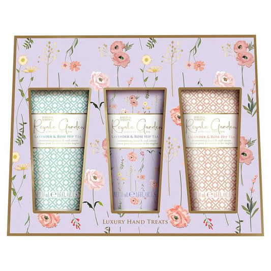 Baylis & Harding Royale Garden Luxury Hand Cream Trio Gift Set