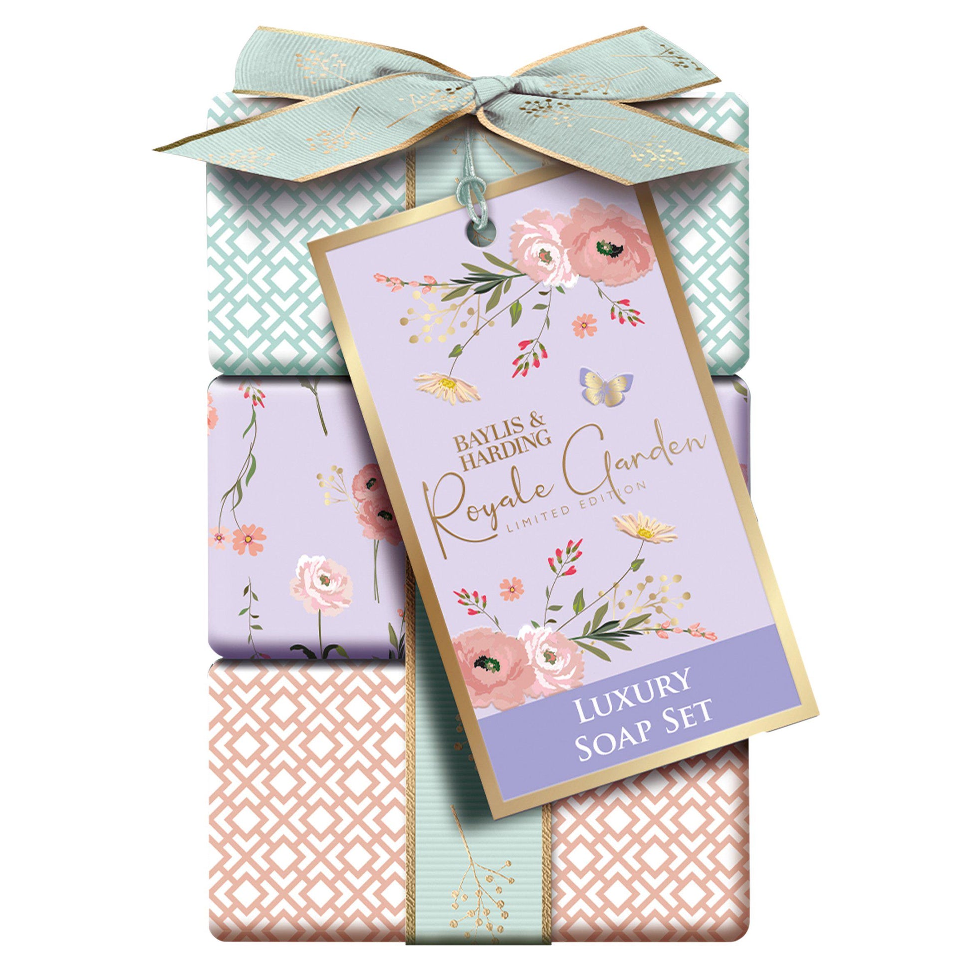 Baylis & Harding Royale Garden Luxury Soap Trio Gift Set