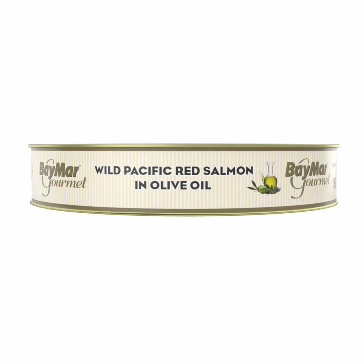 Gourmet seafood wild salmon preserved in oil