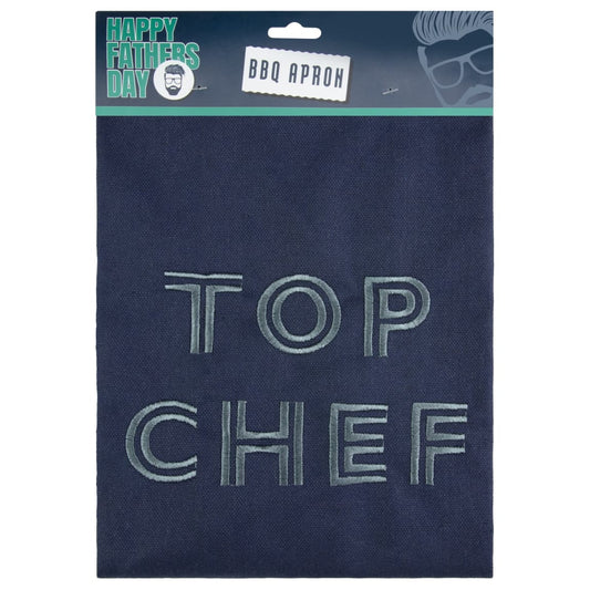 BBQ apron with pockets designed for Father’s Day gifting
