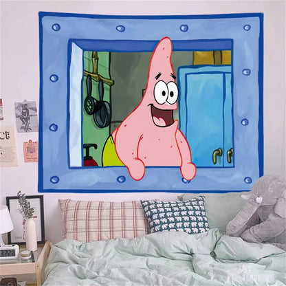 Vibrant cartoon canvas artwork for home use